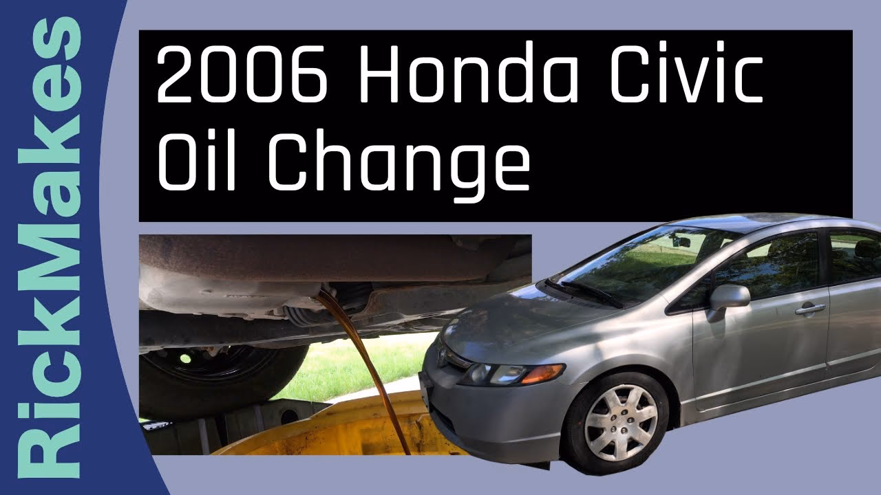 How much does a Honda Civic oil change cost?