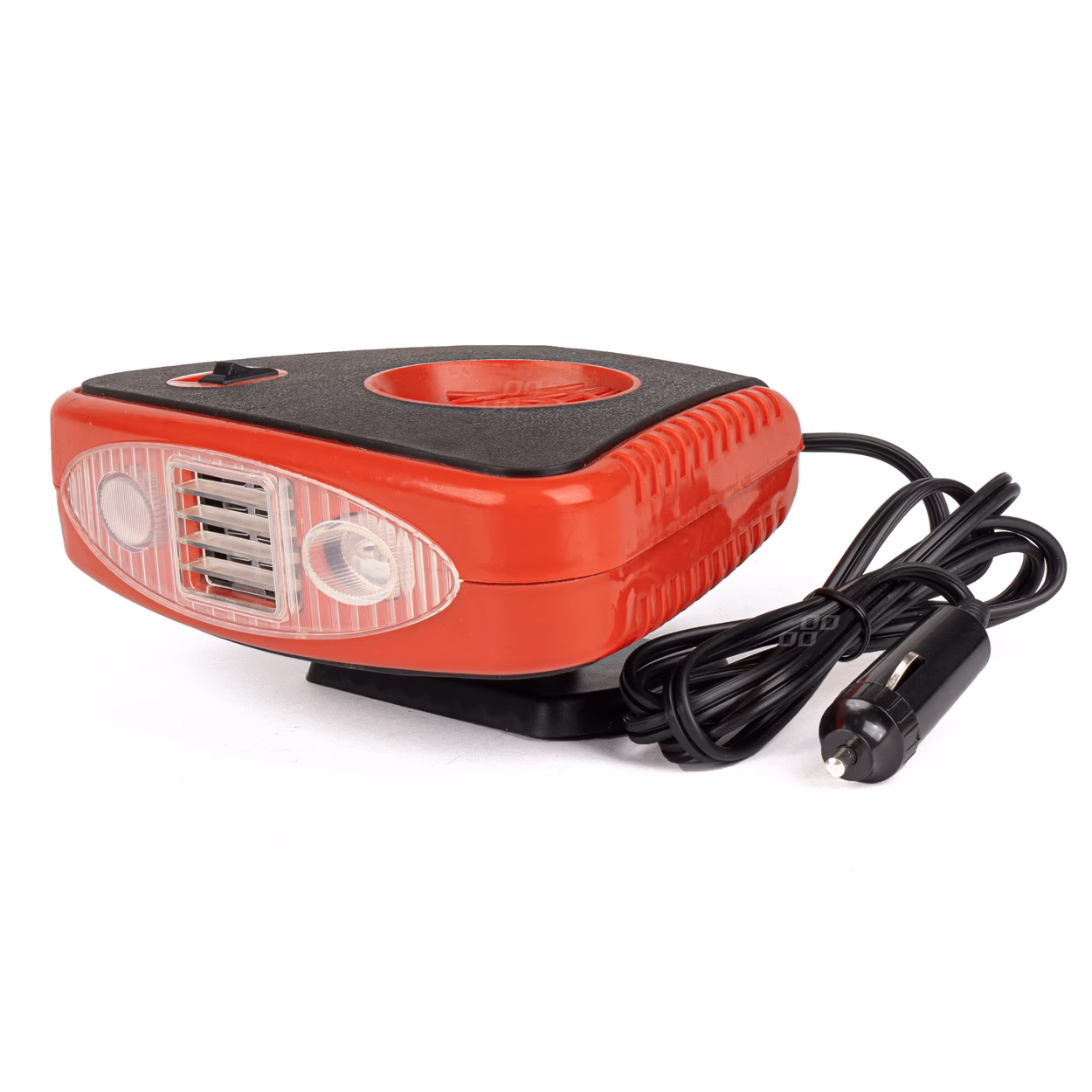 How does a 12 volt car heater work?