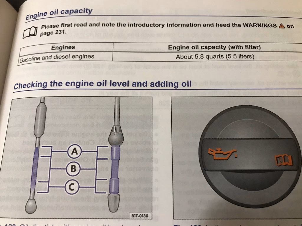 How much oil should I put in a 2.0 litre engine?