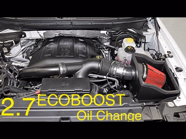 What's the EcoBoost Ford F150 oil change procedure?