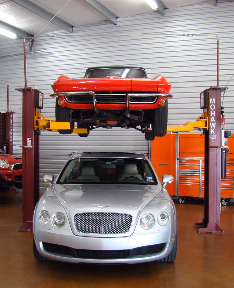 Where can I find spare parts for a 2 post lift?