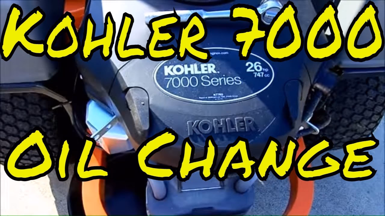 How often should you change the oil on a Kohler command 26 hp?
