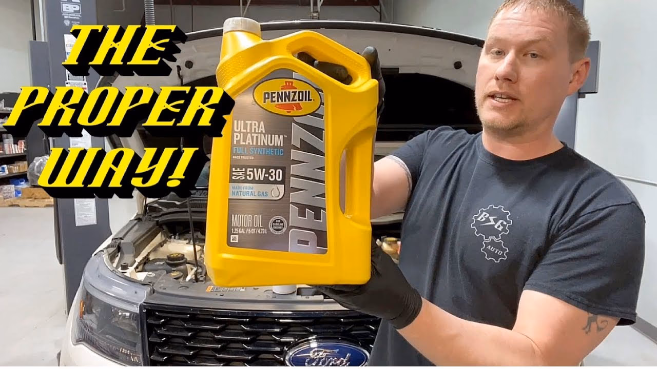 How often should a Ford EcoBoost oil filter be changed?