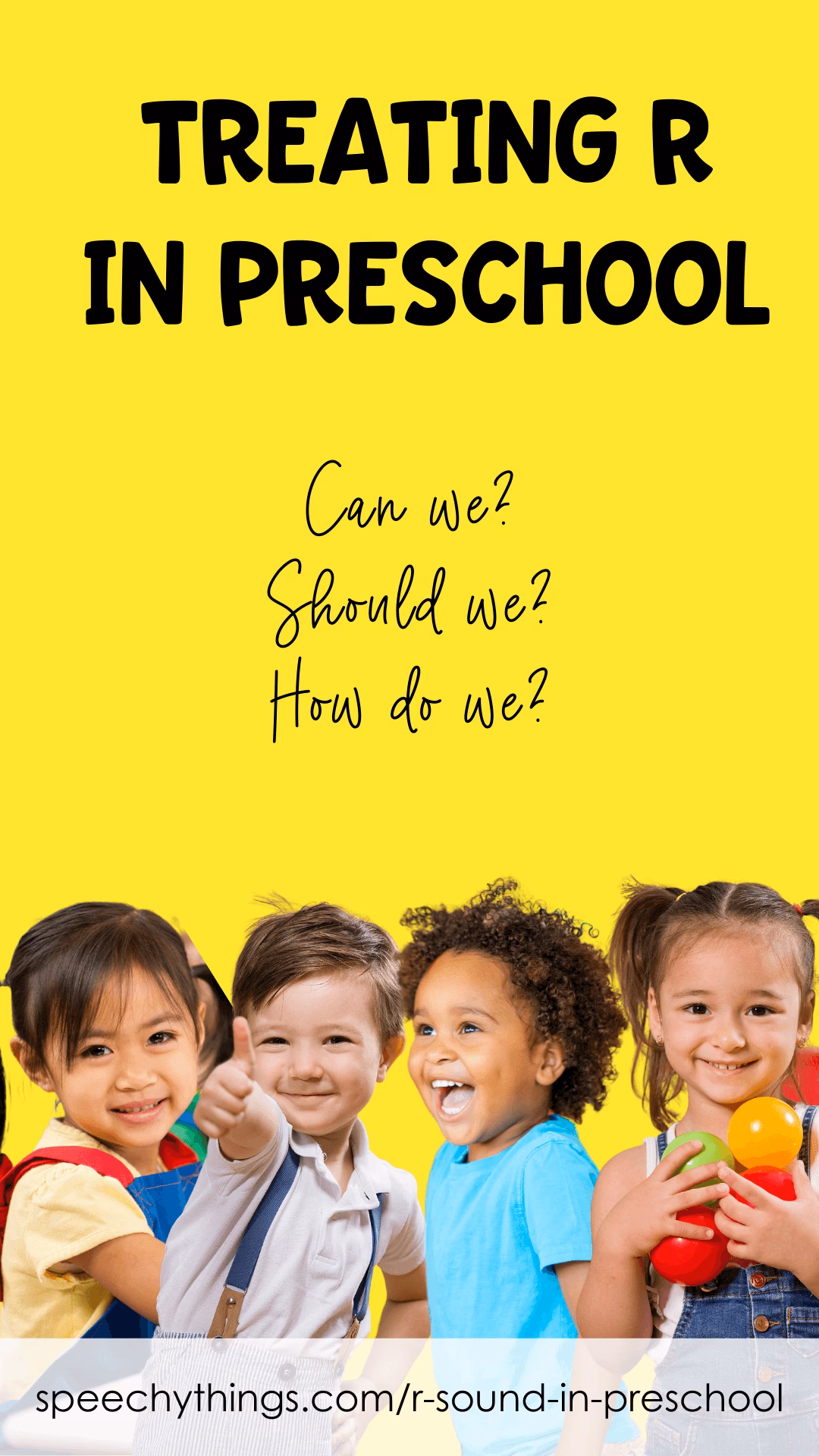 Does your child have difficulty pronouncing the 'r' sound?