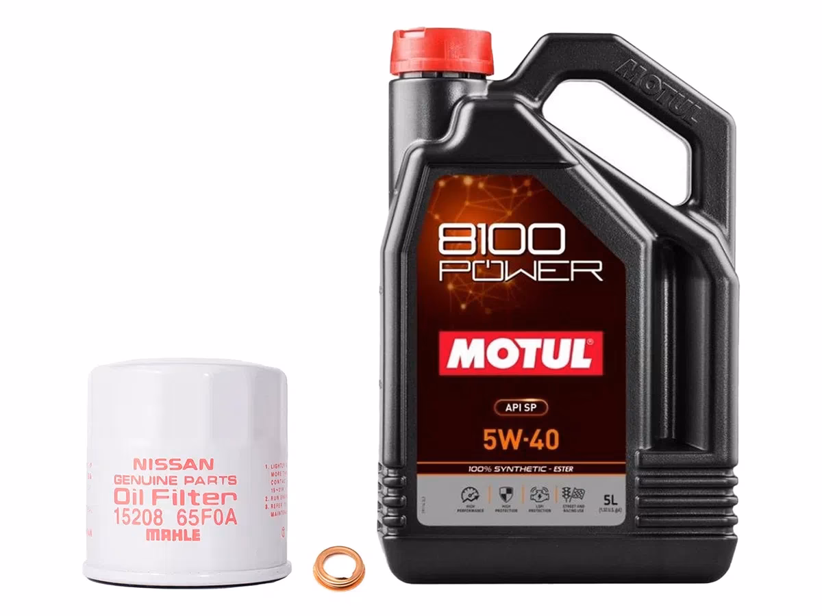 How do you check engine oil on a 350Z?