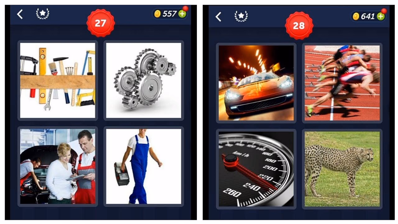 Quelle est la différence entre 4images 1 mot et 27 ?