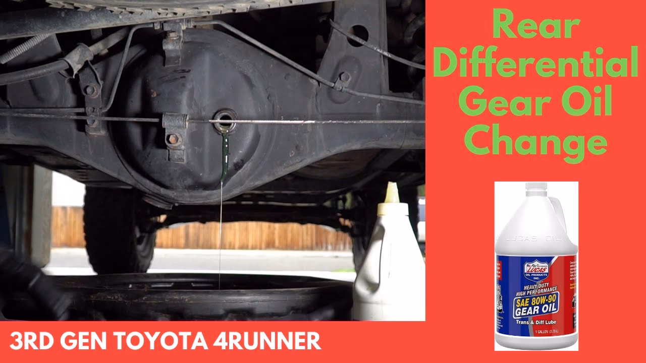 What kind of oil for 5th Gen 4Runner?