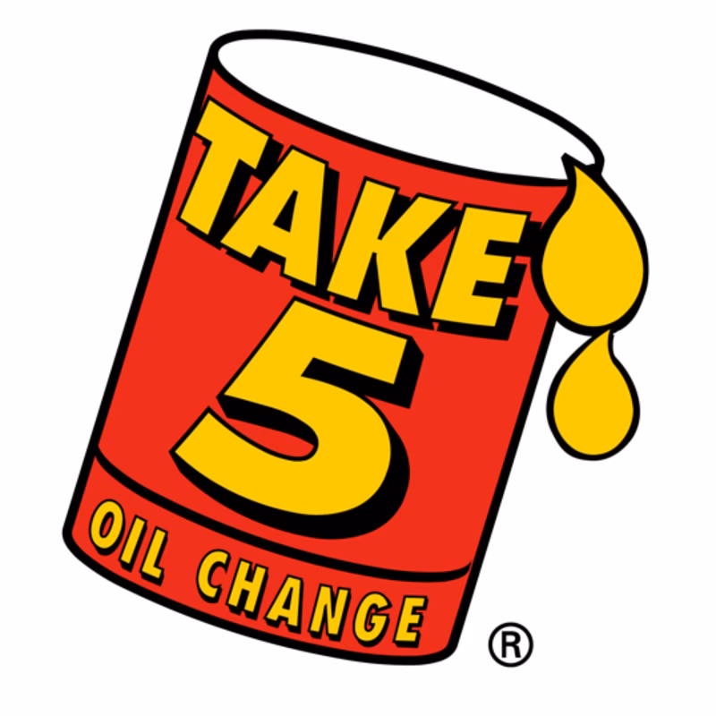 Where is take 5 oil change located?