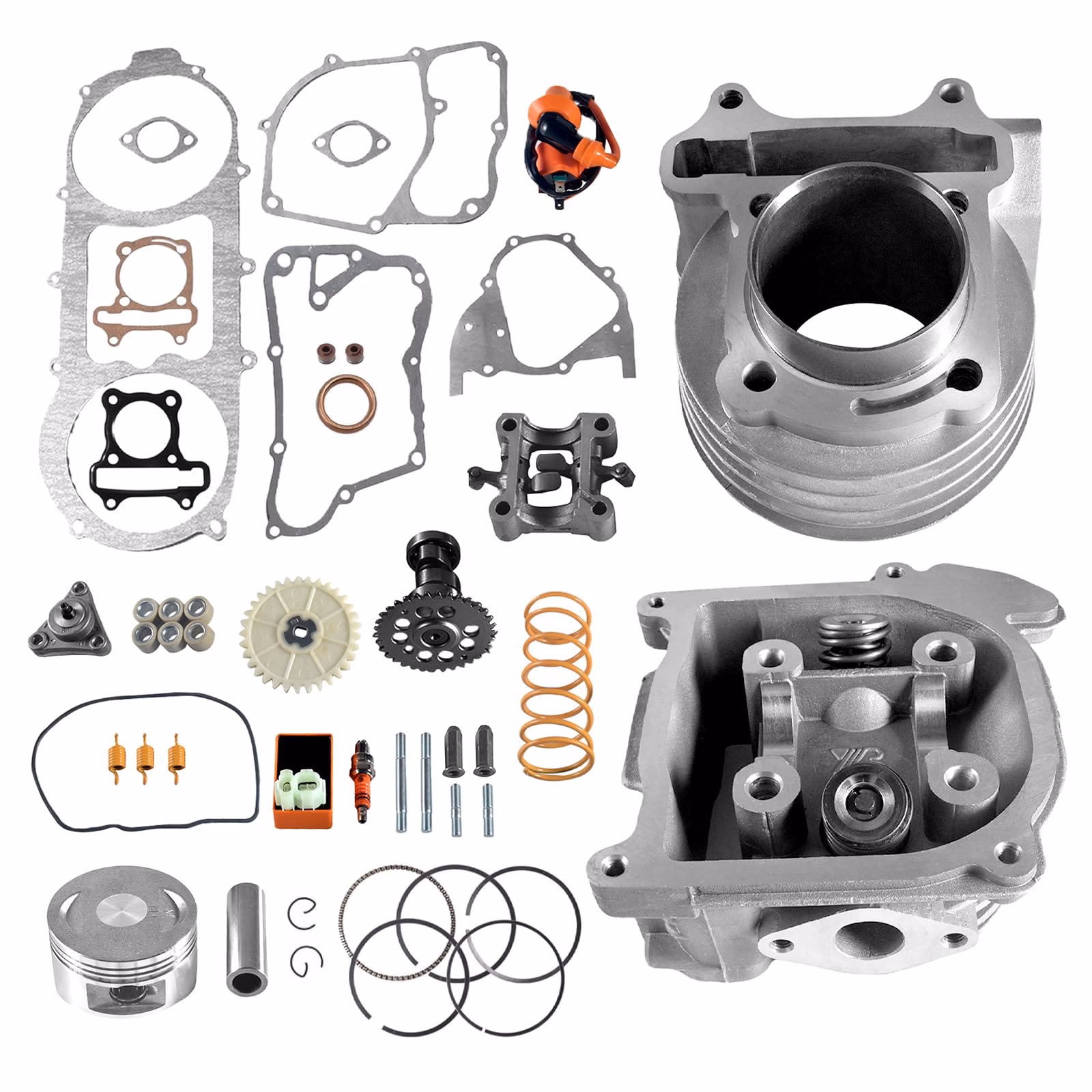 What is included in a GY6 engine upgrade kit?