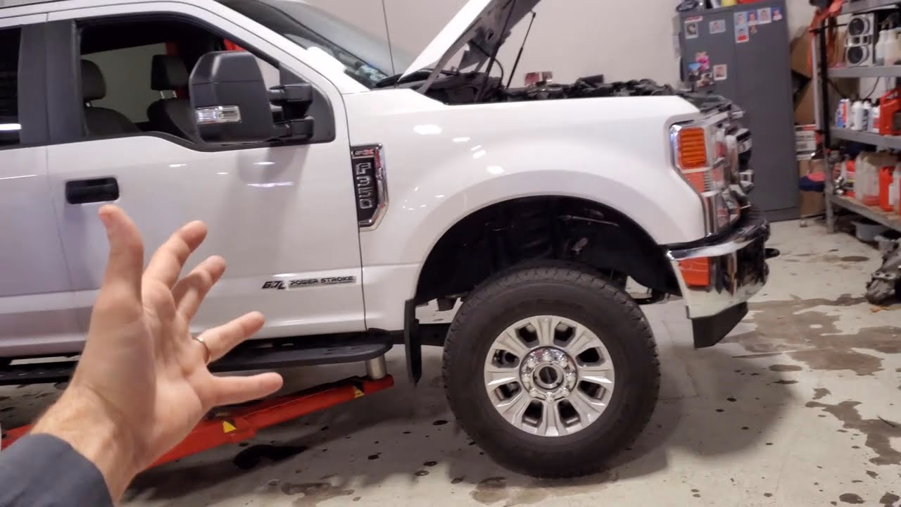 How often should a Ford F250 fuel filter be changed?