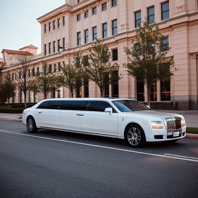 Who is hire a limousine?