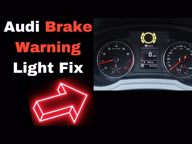 Can I disable brake pad warning light on VCDs?
