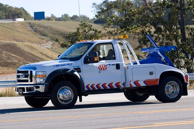 How do I contact AAA tow a car?
