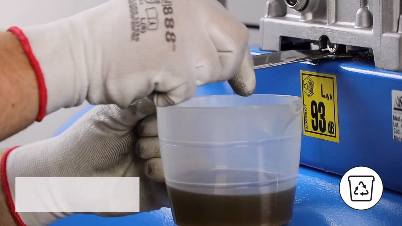 Does the oil change in my ABAC compressor?