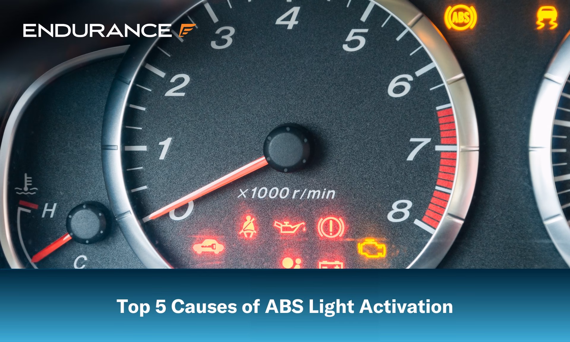 What happens if abs warning light fails MOT test?