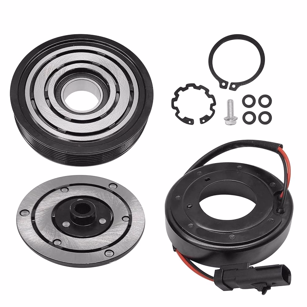 When should a compressor clutch be replaced?