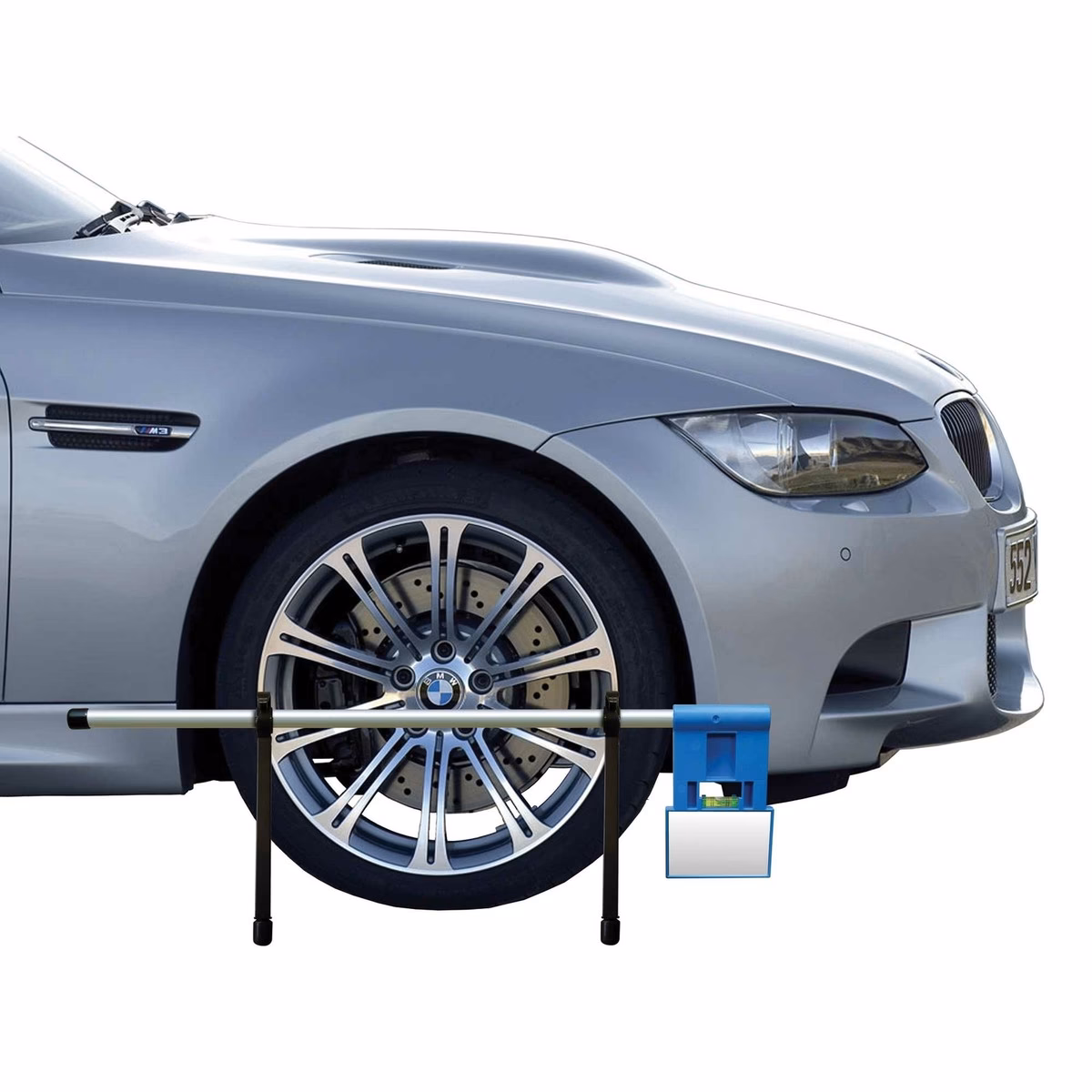 What's the difference between a tracking check and laser wheel alignment?