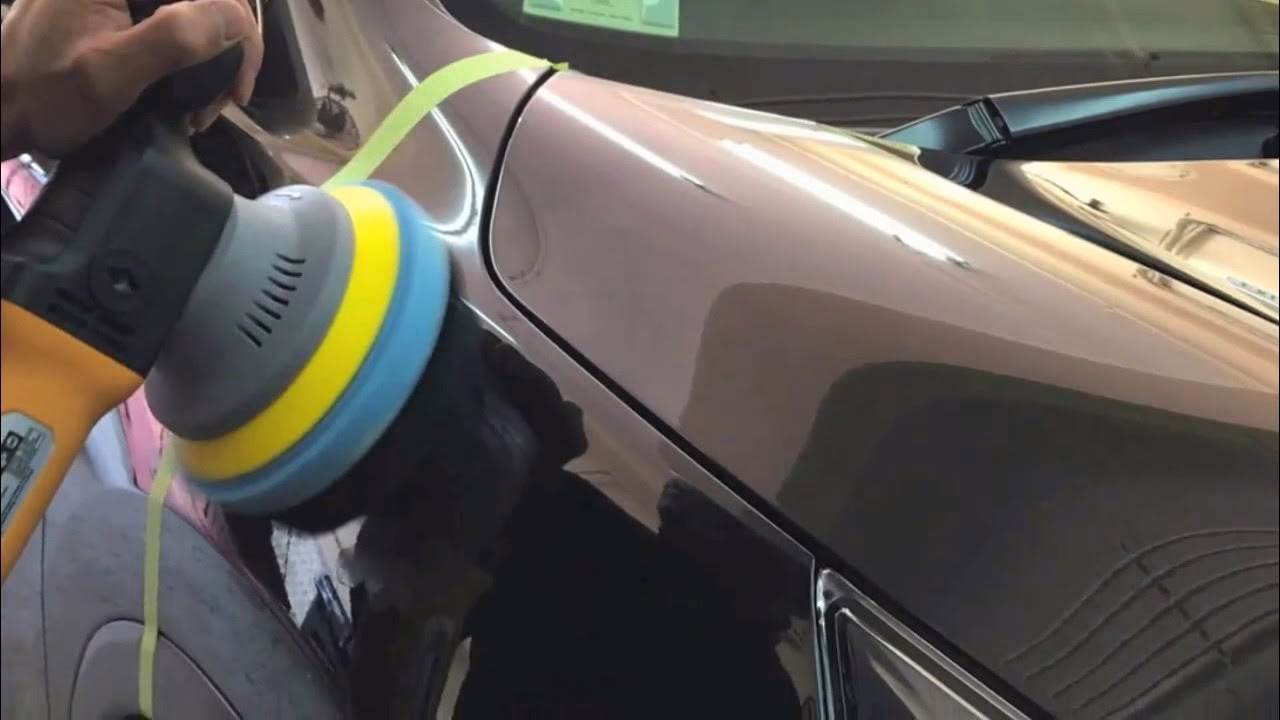 How does acid rain affect a car's paint?