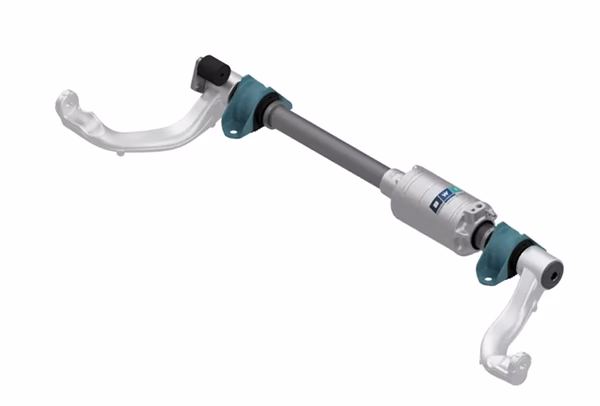 What is an active anti-roll bar?