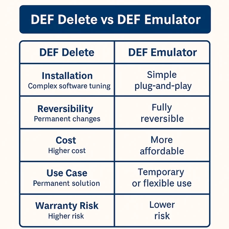 Which AdBlue DELETE service is the most affordable?