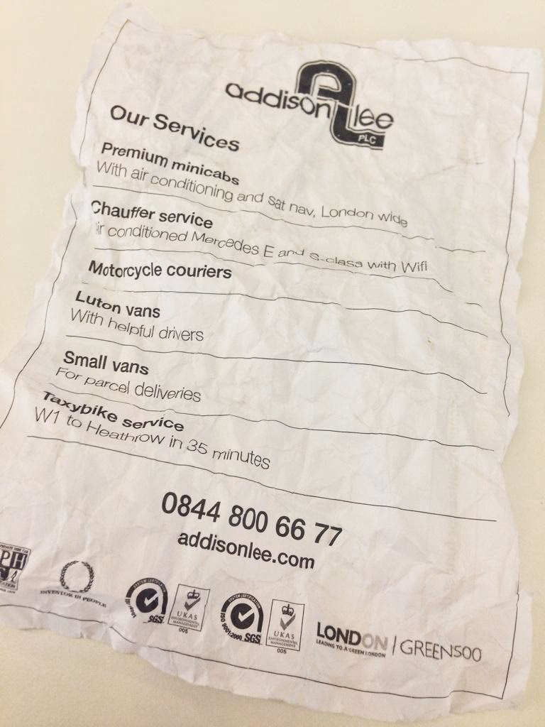 How can I contact Addison Lee?