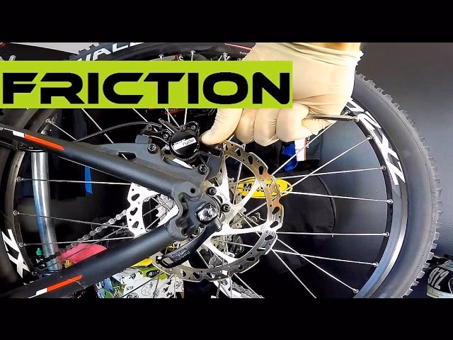 How do you adjust disc brakes on a bike?