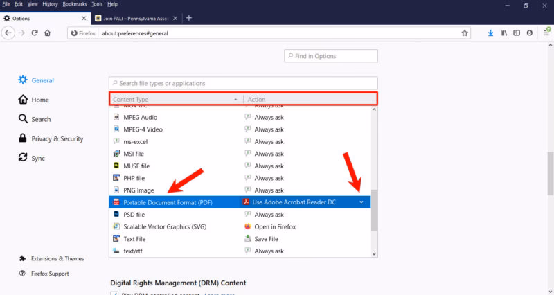 Which browser should I use for Adobe apps?