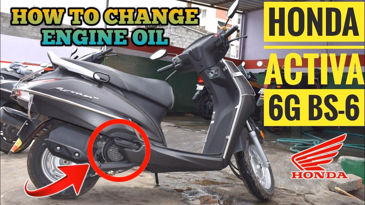 How often to change engine oil Honda Activa 6G?