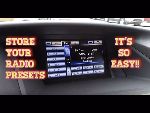 What happens if you lose a pre-set station?