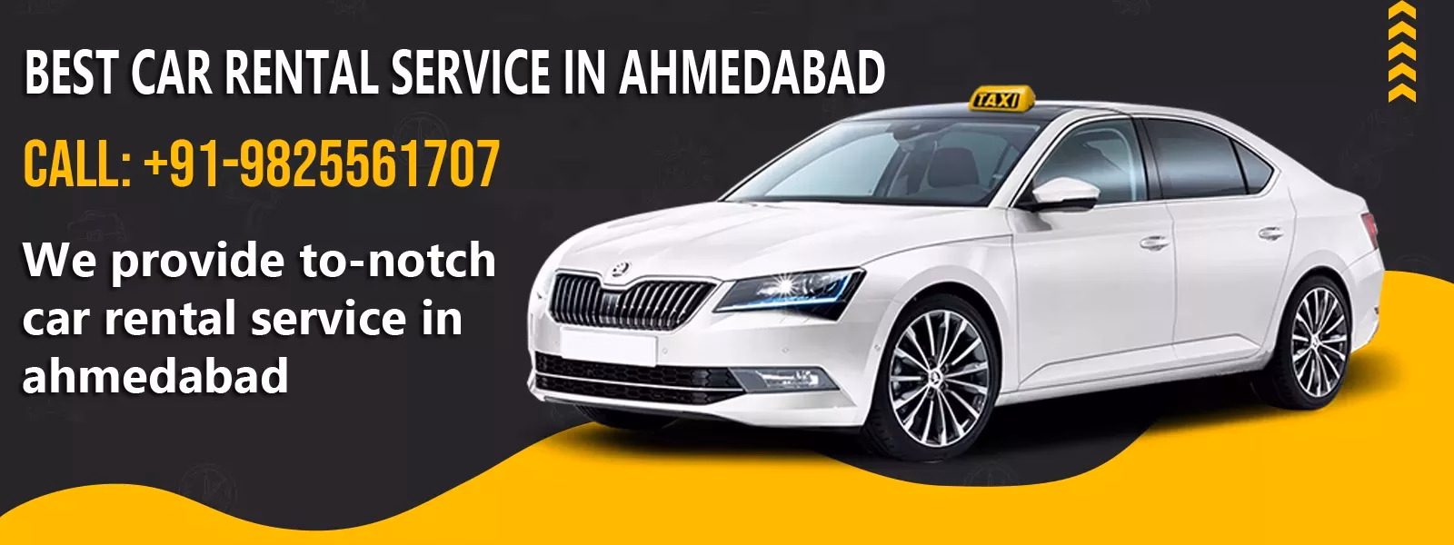 How many car service centers are there in Ahmedabad?