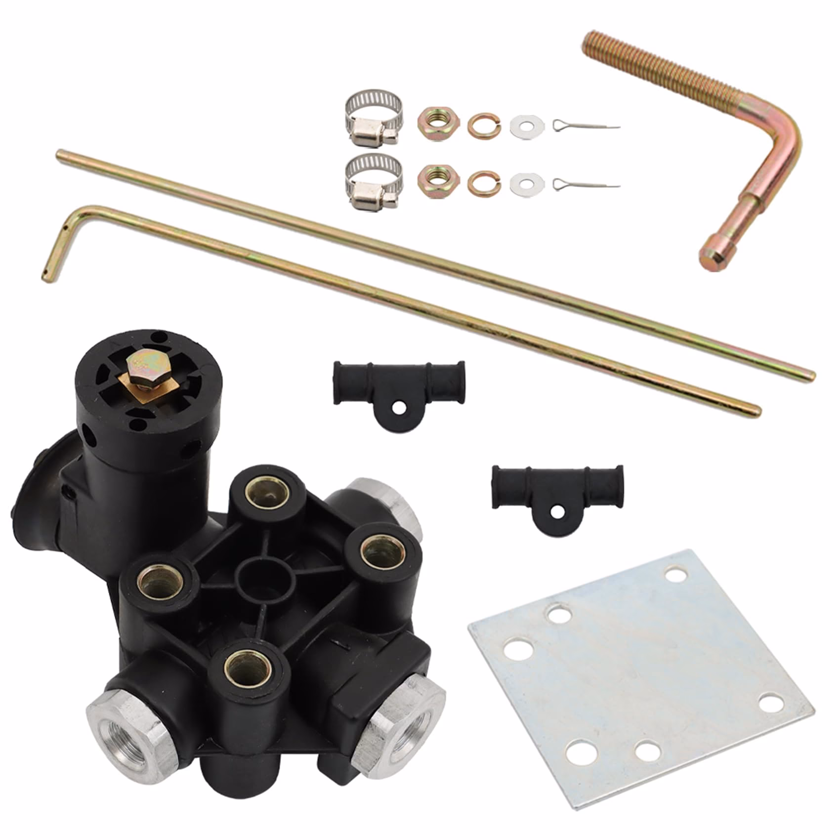 How many suspension bellows can a valve control?