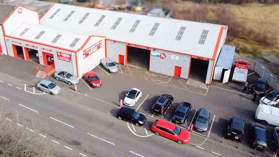 How many Mot branches are there in Airdrie?