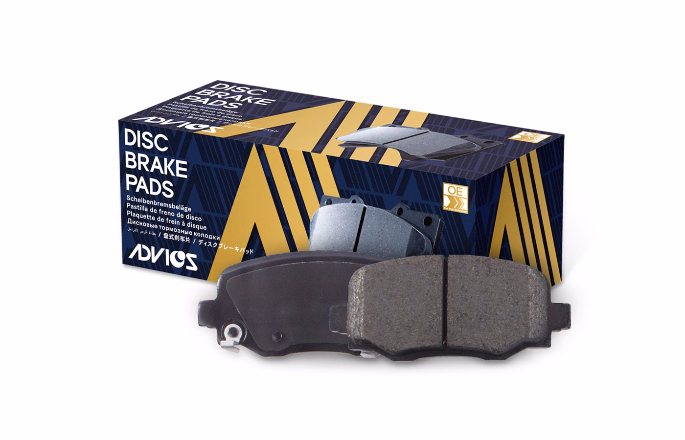 Are Aisin brake pads OE matched?