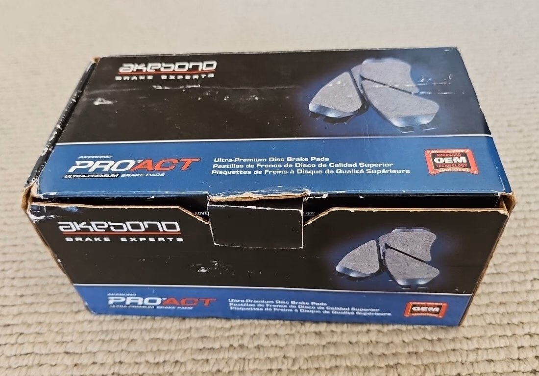 Are Akebono ACT914 brake pads good?