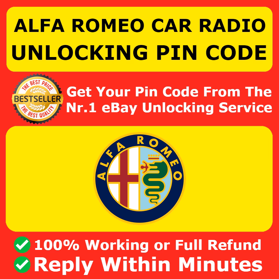 Can I use email to unlock my Alfa Romeo radio?