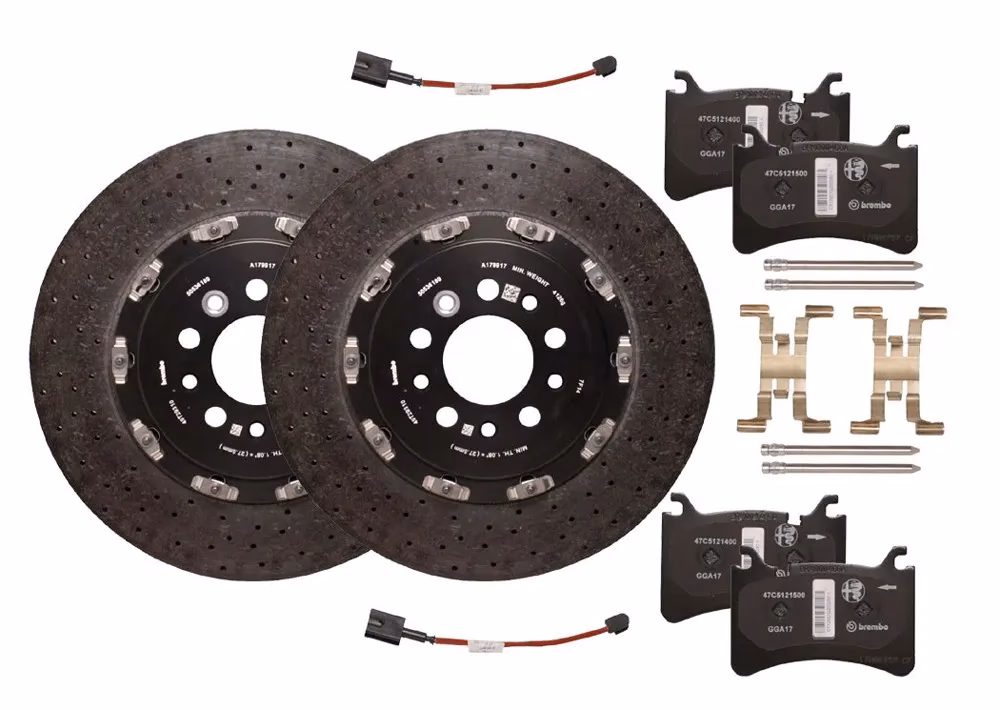 What brake pads are available for the Giulia Quadrifoglio?