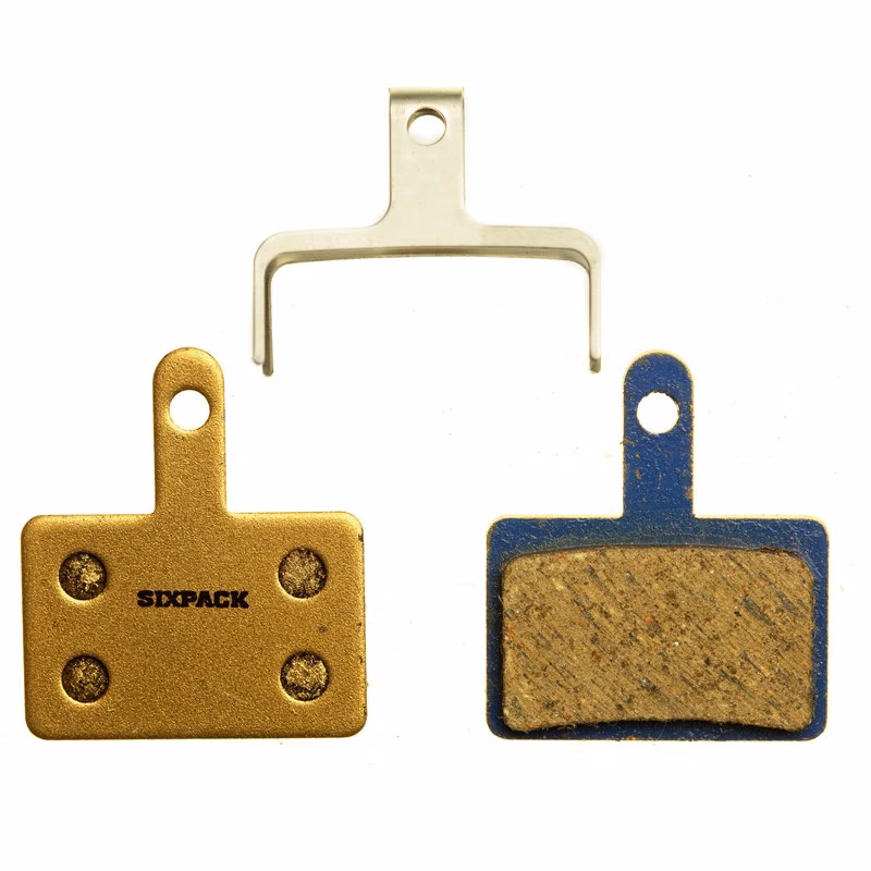 Are organic brake pads better than sintered brake pads?