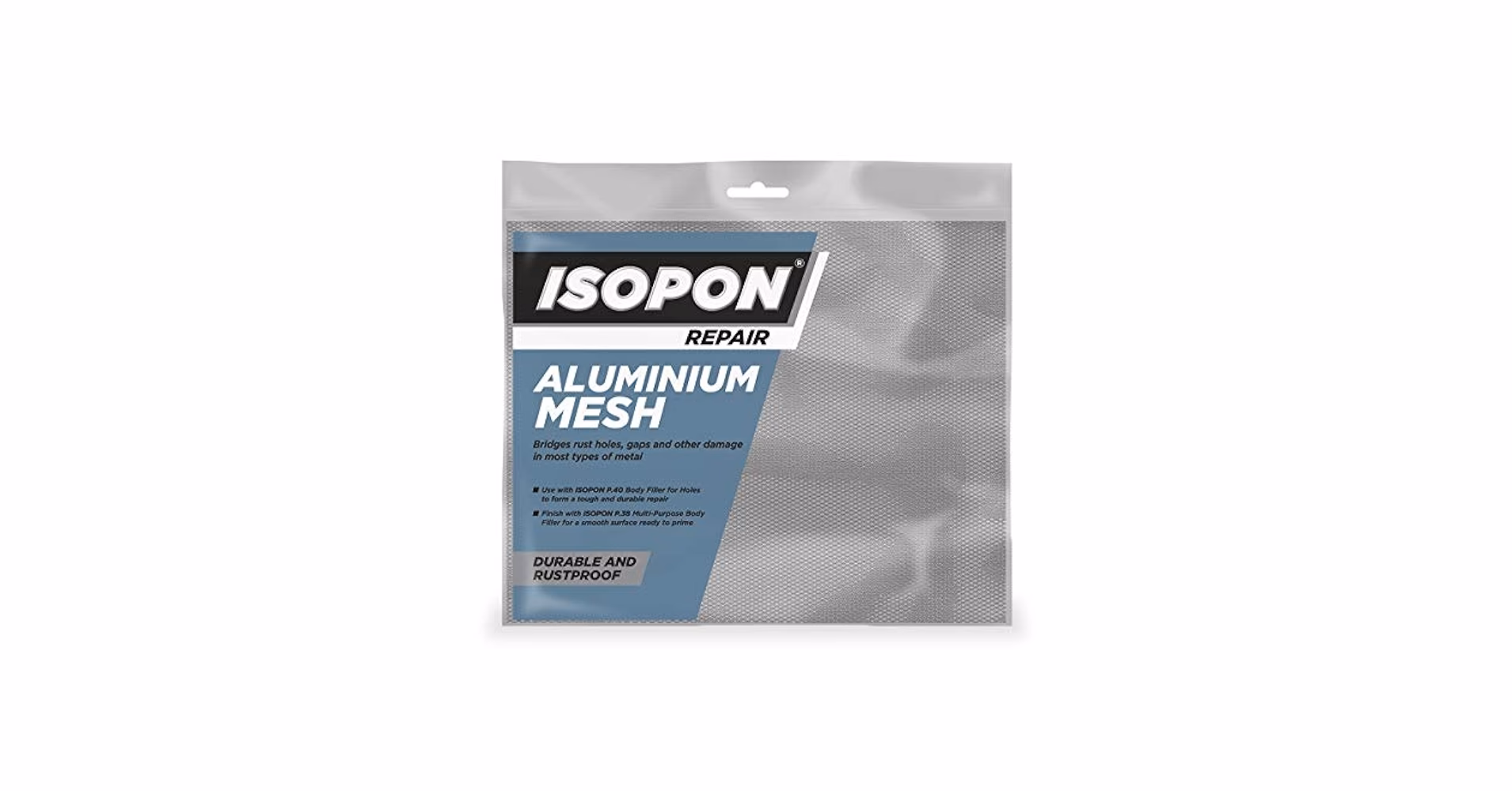 What is the Davids Isopon aluminium mesh used for?
