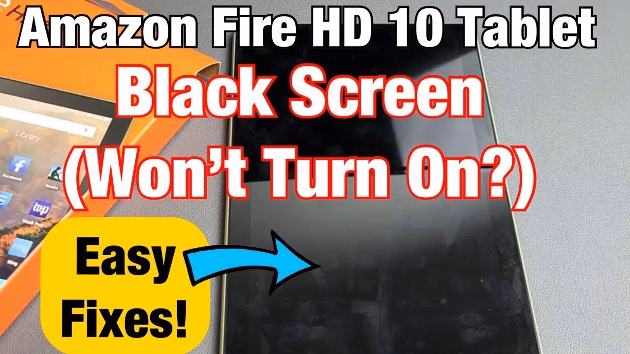 How to turn on Amazon Fire HD?