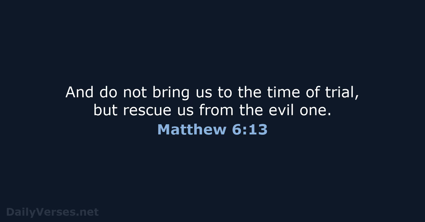 What does a trial/testing mean in the Bible?