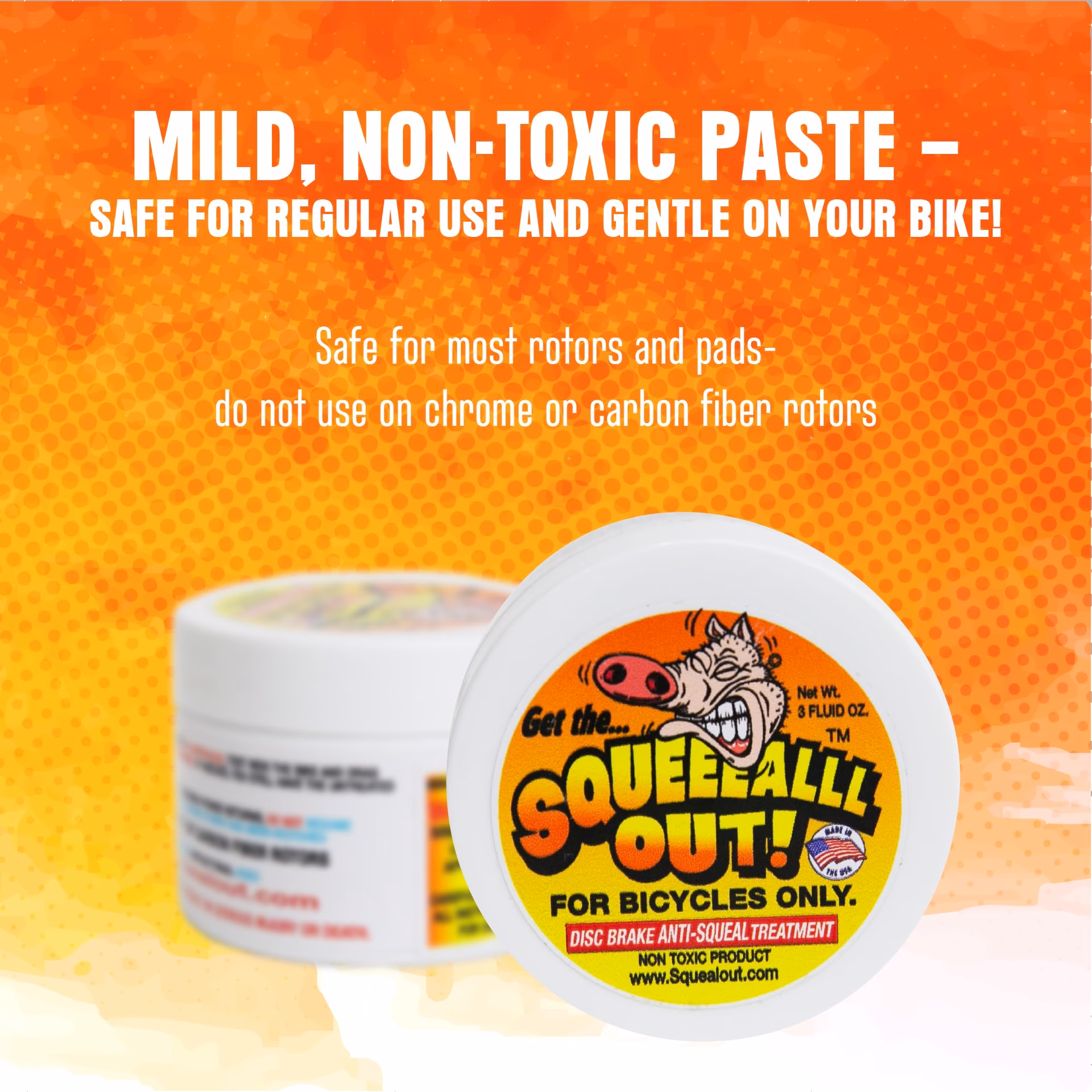 Why should I buy a jar of squeal out disc brake paste?