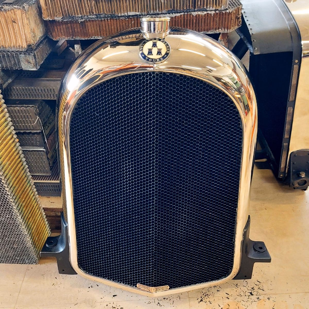 Why is a radiator important in a classic car?