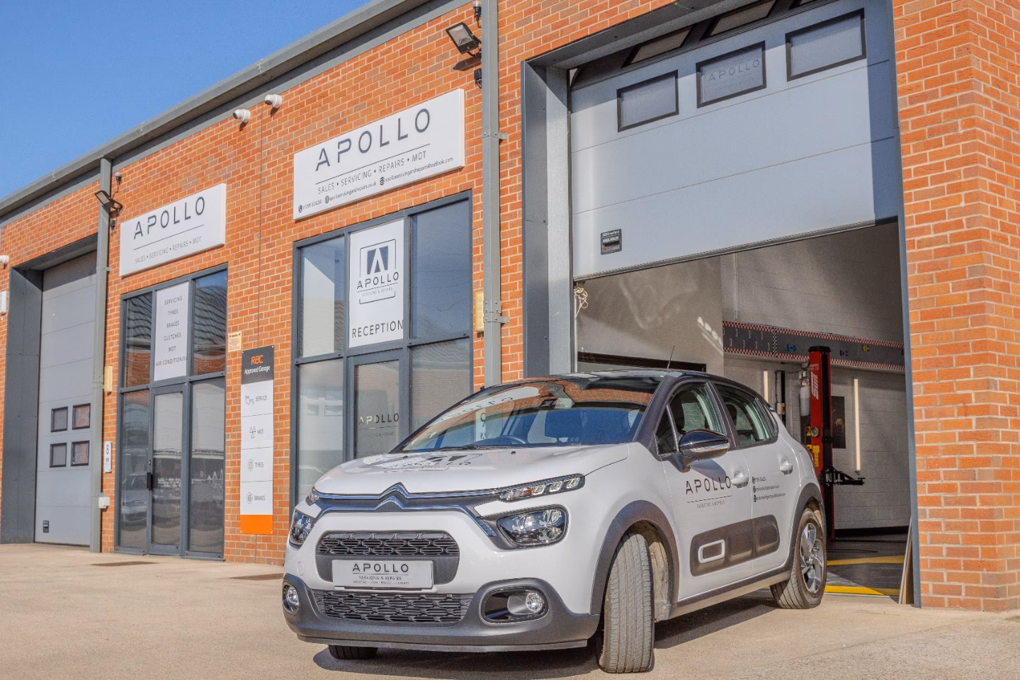Who is Apollo servicing & repairs?