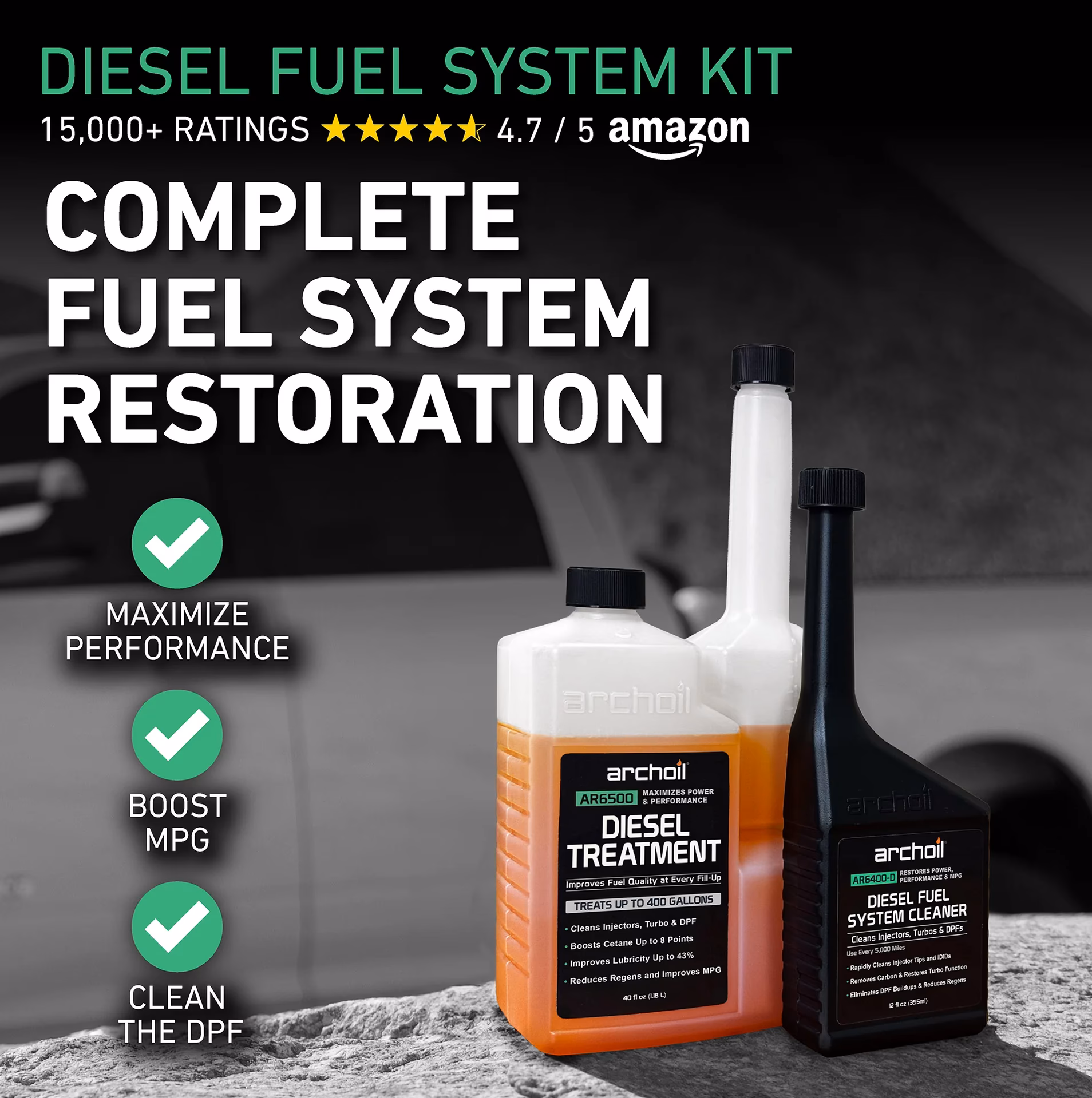 Which fuel additives are compatible with ar6200?