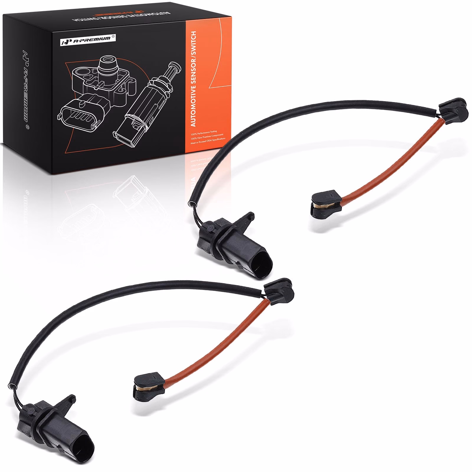 Do rear brake pads have a sensor?