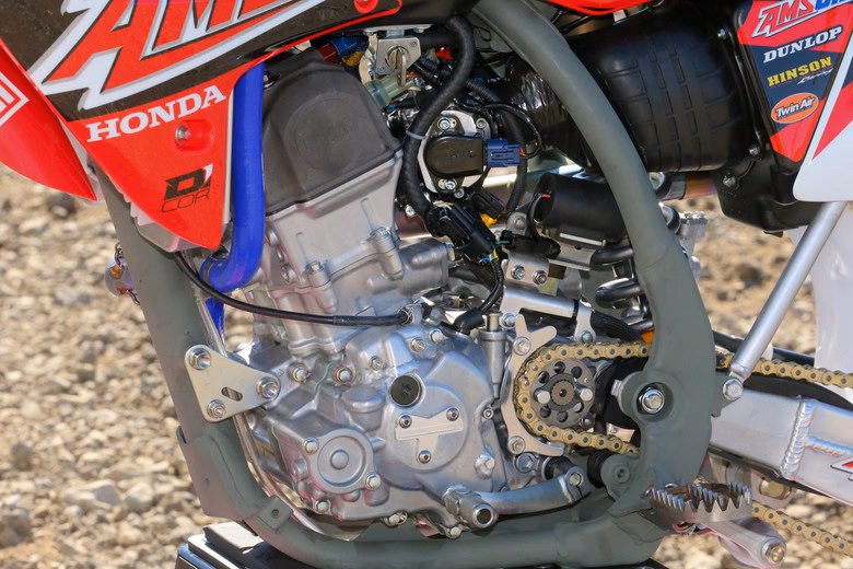 What's going on with Carson Mumford's Honda CRF150R?