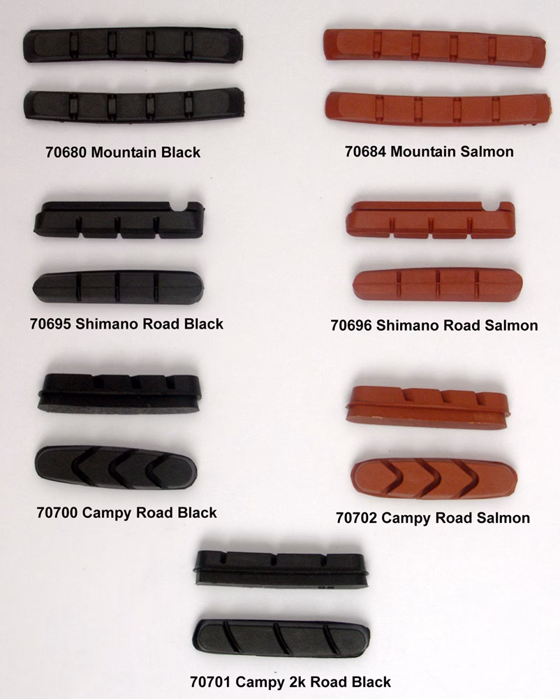 Are bike brake pads Universal?