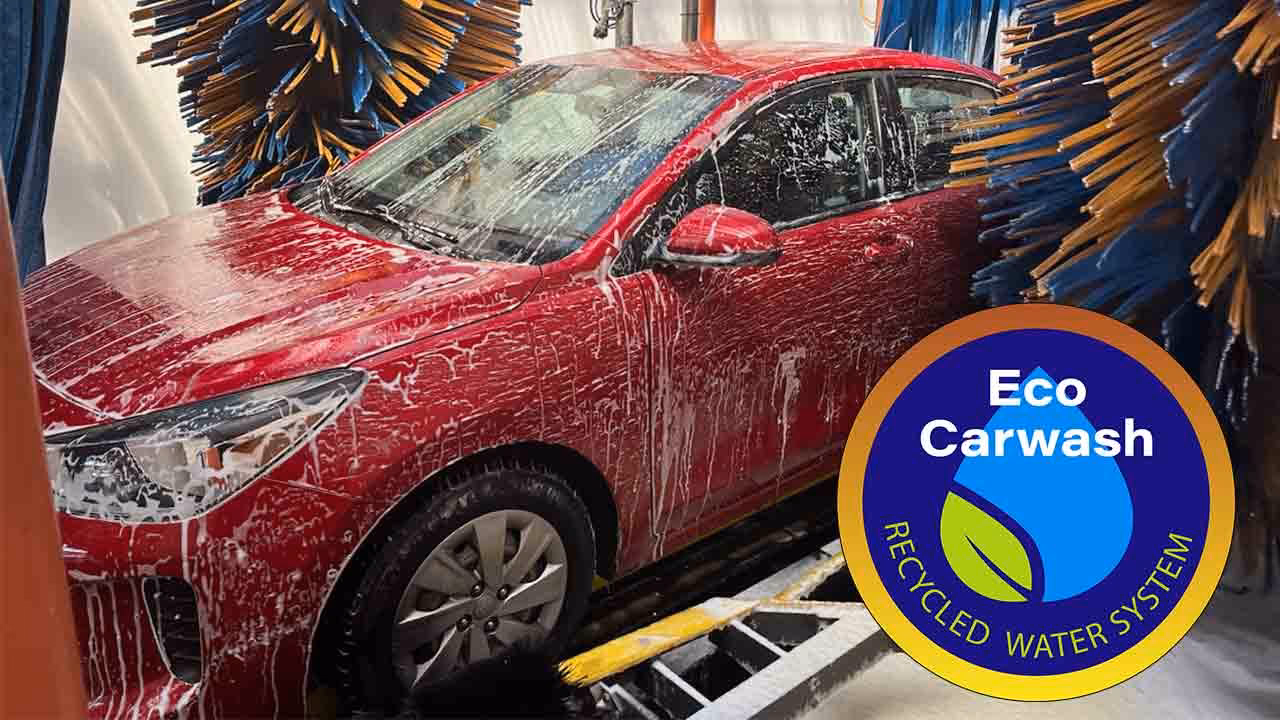 Is home washing a car environmentally friendly?