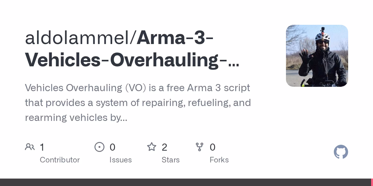 What does Vo stand for in ARMA 3?