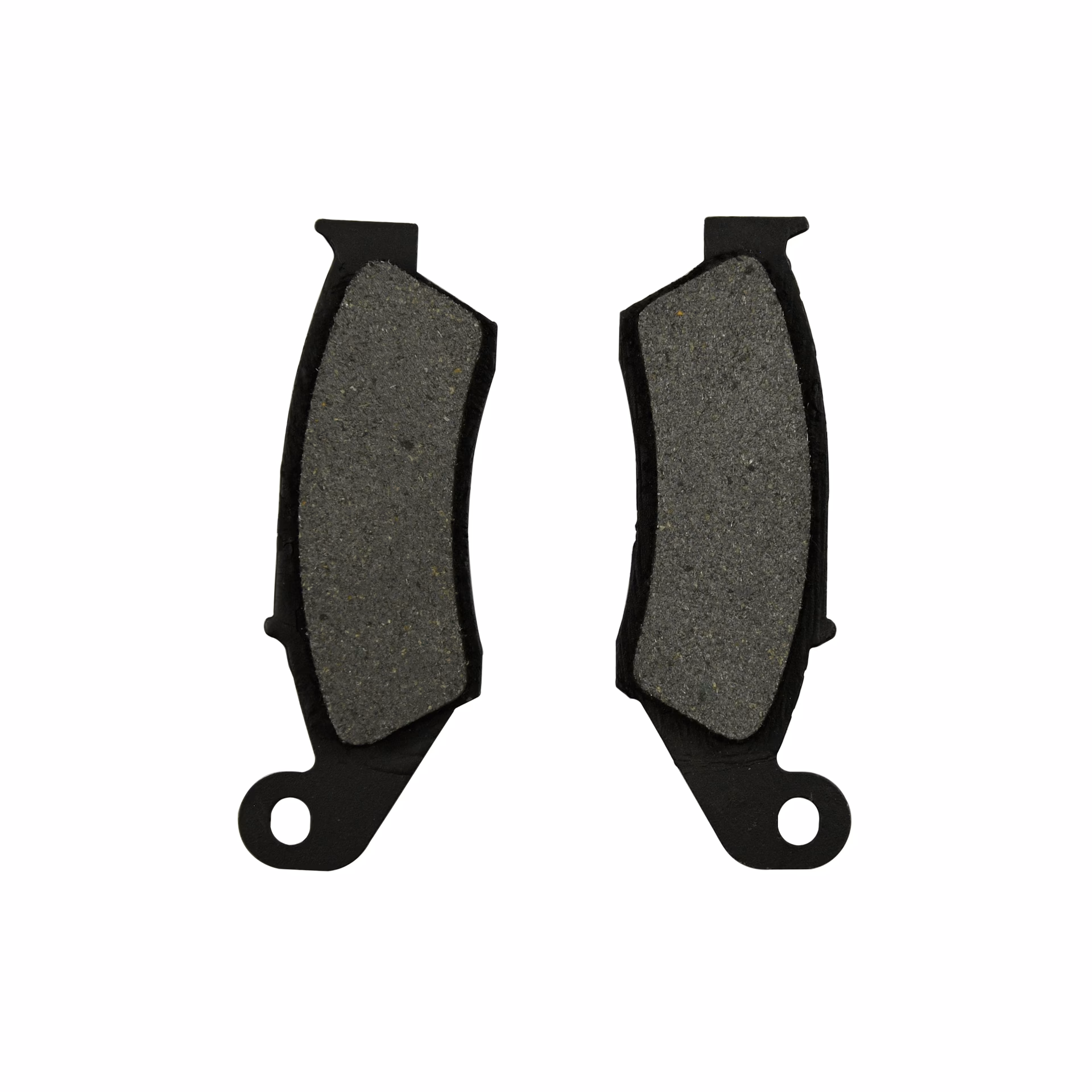 What are motorcycle braking components made of?